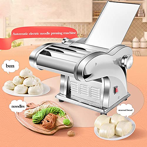 MOSHUO Kleine Edelstahl-Nudelmaschine, Multifunktions-Nudelmaschine für Haushalt und Gewerbe, elektrische automatische… – Bild 3