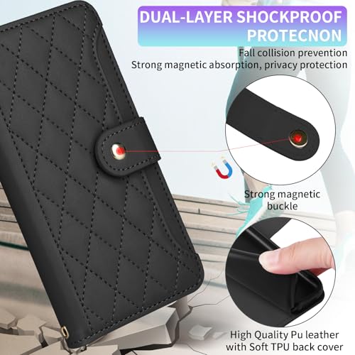 Coque Google Pixel 9 / 9 Pro 5G étui portefeuille à rabat avec protège-écran