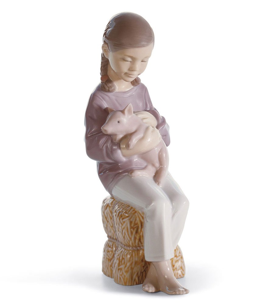 Lladró Pigtails Figurine