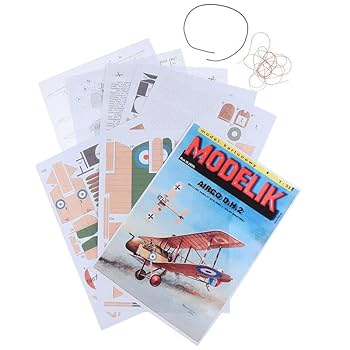 Amazon | 紙製 イギリス エアコ DH.2 単座複葉機 1:33スケール