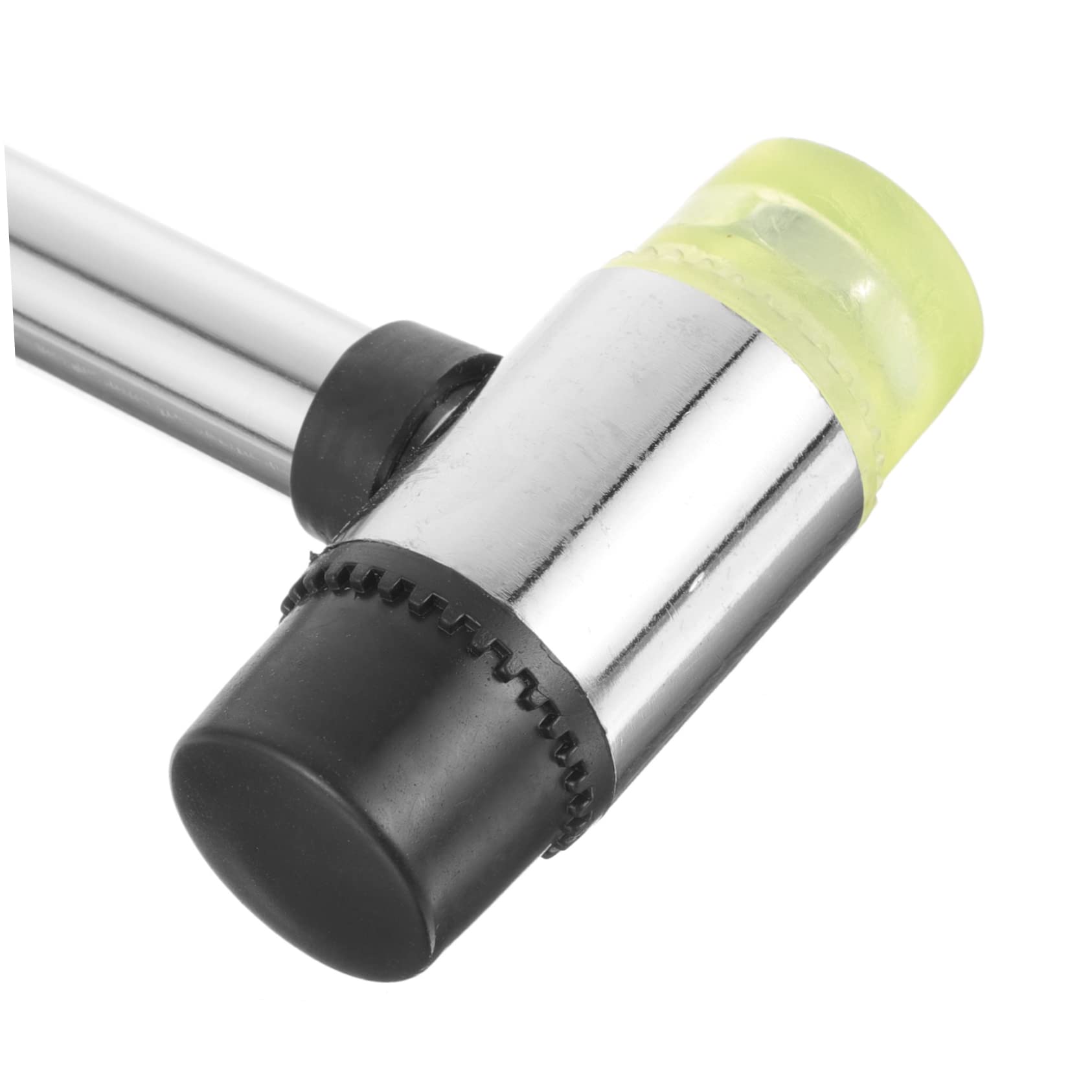 Uonlytech Mandril Ajustable para Anillos de Bodas Martillo de Goma, Varilla Ligera de Madera y Metal, Compacto y Portátil para Joyería y Bricolaje
