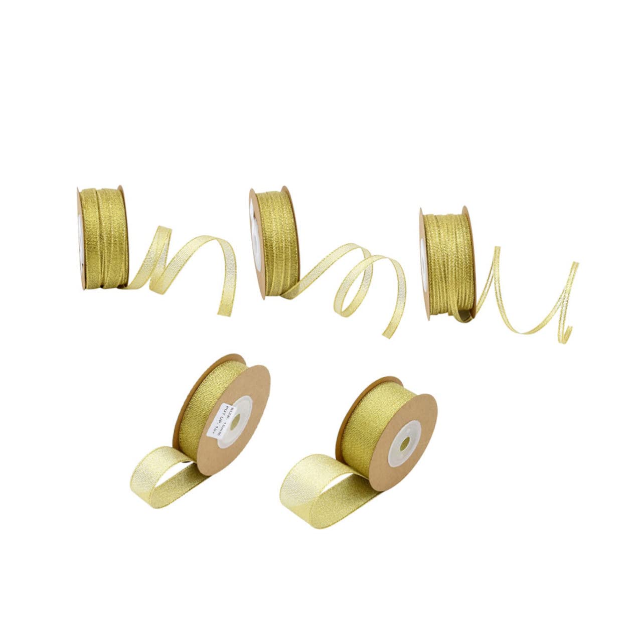 jojofuny 3 Sätze Diy Glitzerbänder Grosgrain Geschenkband Für Blumenverpackungen Und Bastelarbeiten Langlebig Für Partys Und Dekorationen 5rolle*3