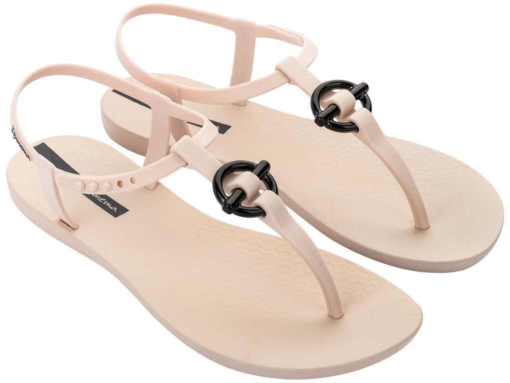 Ipanema Class Belt Sandal Fem, Flip Flops Women, beige, 8.5/9 UK