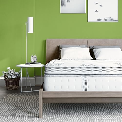 Image of Classic Brands Gramercy Memory Foam and Innerspring Hybrid 14 Inch Mattress, Mattress in a Box, King
