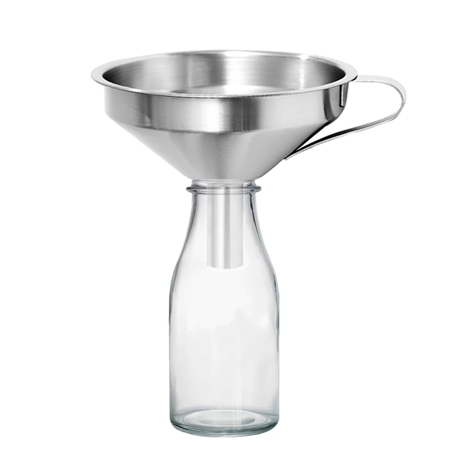 Set di imbuti da cucina, imbuti in acciaio inossidabile, imbuto da cucina in acciaio inossidabile 304, imbuti da cucina in metallo di alta qualità con filtri for il trasferimento di strumenti for olio