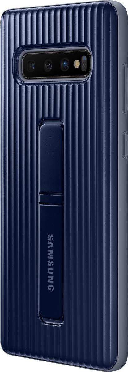 Samsung Original Galaxy S10+ Protective Slim Textured Standing Cover/Case - Blue