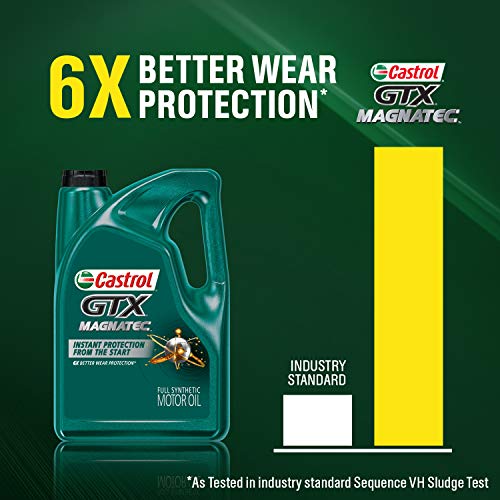 Image of Castrol 03060 GTX Magnatec 0W-20 Car Motor Oil - 5 Quart