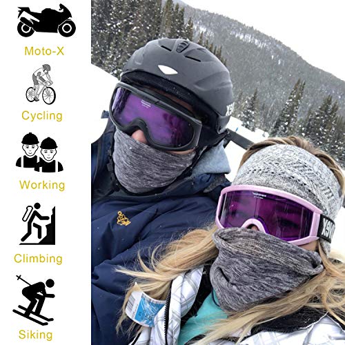 image for AXBXCX Neck Warmer Gaiter - Windproof Ski Mask - Cold Weather Face Mot