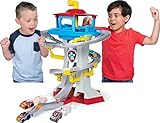 metal master mml 1830 v Inhalt: 1 Spielset mit 2 Rennstrecken, 1 True Metal Fahrzeug von Marshall, 1 True Metal Fahrzeug von Chase, 1 Anleitung