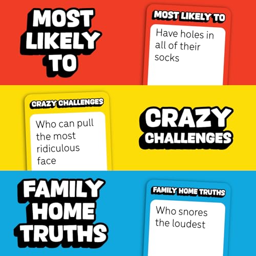 Image of Are You Sure We're Related, Hilarious Family Party Game with Spinner | 200 Cards, Paddles & Spinner, 2-8 Players. Perfect For Family Game Night, Holidays & Rainy Days.