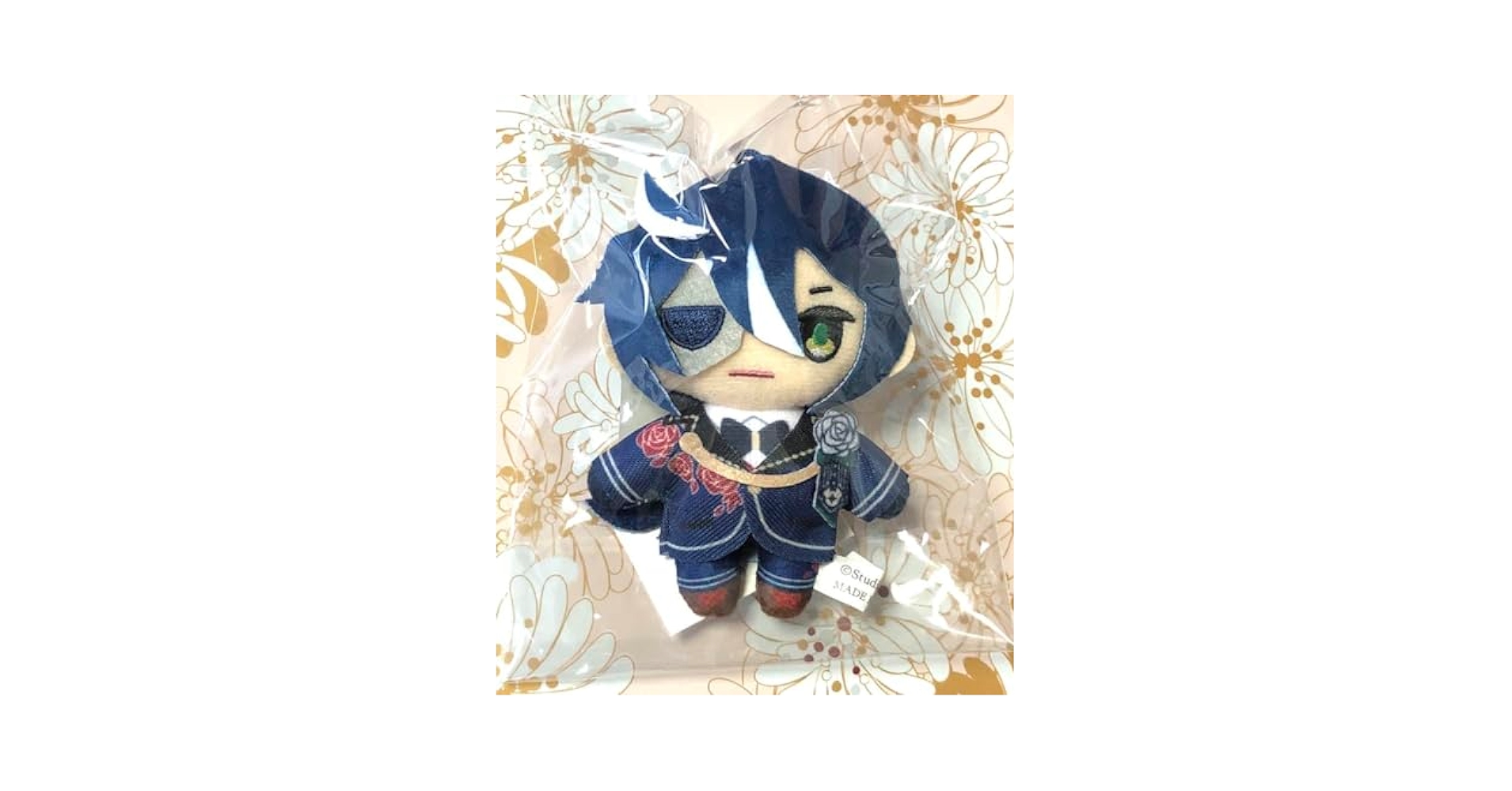 Amazon.co.jp: あくねこ展 ボスキ ぬいぐるみマスコット 悪魔