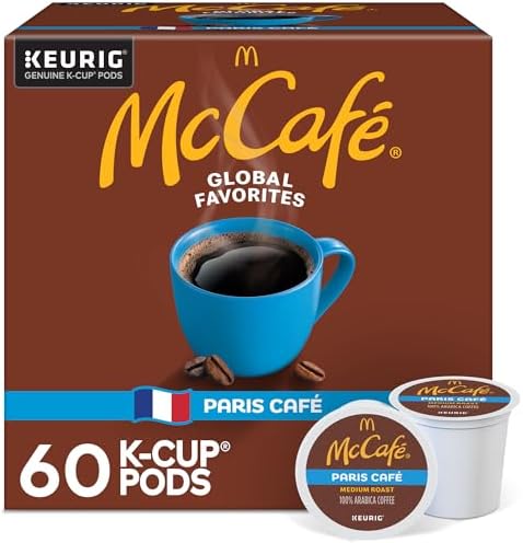 McCafe Paris Caf?? K-Cup Pods - Medium Roast Coffee For Keurig Brewers, 12 Count