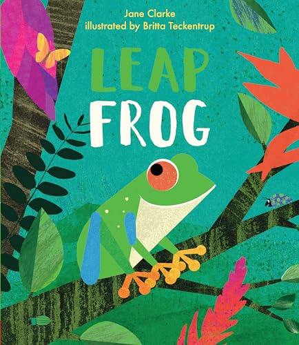 Leap Frog (Neon Animals Picture Books) -  Clarke, Jane, Illustrated, Hardcover