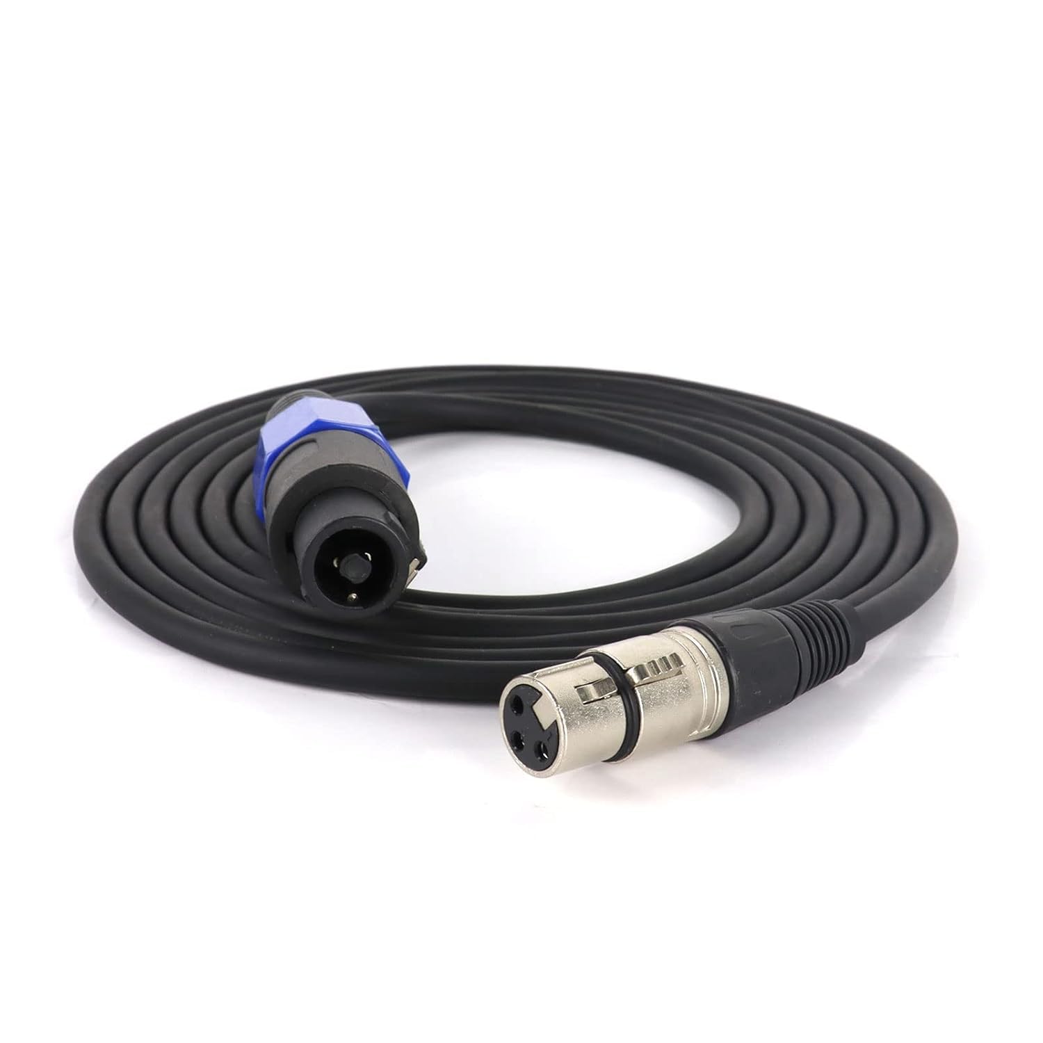 IMAGINEA Speakon to XLR Female Cable | Pack of 1 | Speakon Male to 3 Pole XLR Jack Audio Wire - DJ Studio, Microphone Recording Extension Wiring with Twist Lock (10 Meter)-image-21