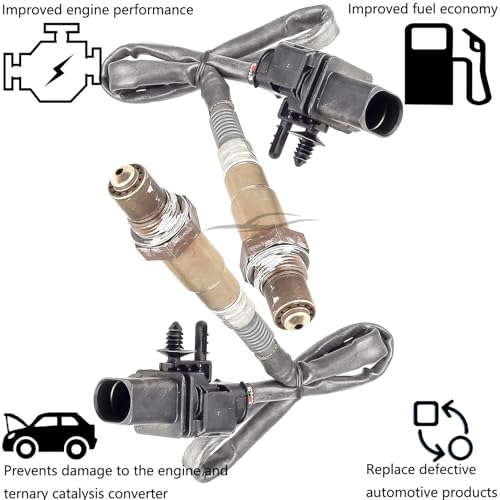 Sensor de Oxígeno Par Izquierdo y Derecho Delanteros para Ford F-150 2009-2014 miniatura 3
