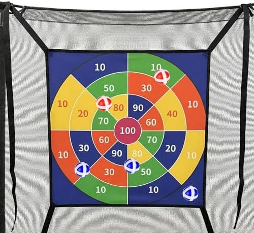 Flechette Trampoline - Grand Format Jeu Balles Scratch, Adhésive Enfant ...