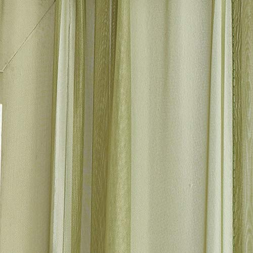 Warm Home Designs Sage Green Bed Canopy Curtains In 55 X 216 Inch Size. Our Queen Canopy Bed Curtains Work Great As Kids Canopy, Bed Scarf, Bed Curtain Or To Enhance Bed Decor. Bc Sage 216" #TOP4