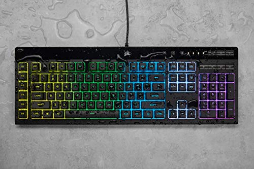 Corsair TECLADO USB K55 RGB PRO Gaming REPOSAMUÃ‘ECA EXTRAIBLE – Ansicht 2