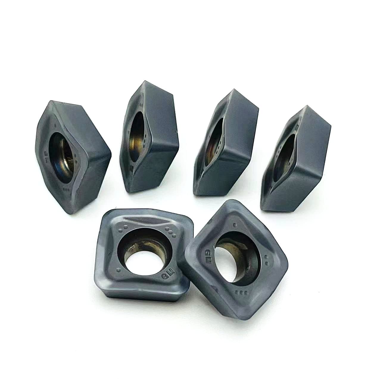 MFH SOMT SOMT14 SOMT140520ER SOMT140520ER-GM Insertos de fresado con Agujero CNC Cuchillas Originales Torno Herramienta de Corte(100PCS(10BOX))