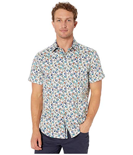Robert Graham Classic Fit Polaroids Shirt White 2XL