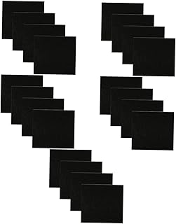 iplusmile 20 Pçs Filtro De Caixa De Areia De Gato Eliminador De Odor De Algodão Para Caixa De Areia De Gato Filtro De Caixa De Areia Portátil Almofada Eliminador De Odor Caixa De Areia De