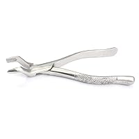 Vista 3 de 1 pinza de extracción dental de grado operatorio prémium #53L para instrumentos superiores MOLARS lado izquierdo (calidad DDP)