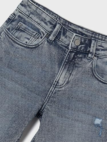 Mayoral Wide fit Denim Pants for Boys Dirty Blue3