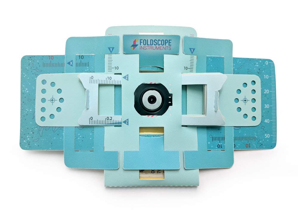 Robocraze Foldable DIY Paper Foldscope Microscope Basic kit DIY paper Microscope- (Pack of 1) (B07RJHB6JD) Amazon Price History, Amazon Price Tracker