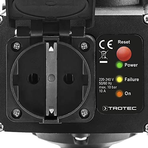 TROTEC Electronic Pressure Switch TDP DSP, Pump Control Pressure Monitor, for Water Pumps Domestic Waterworks - Image 3
