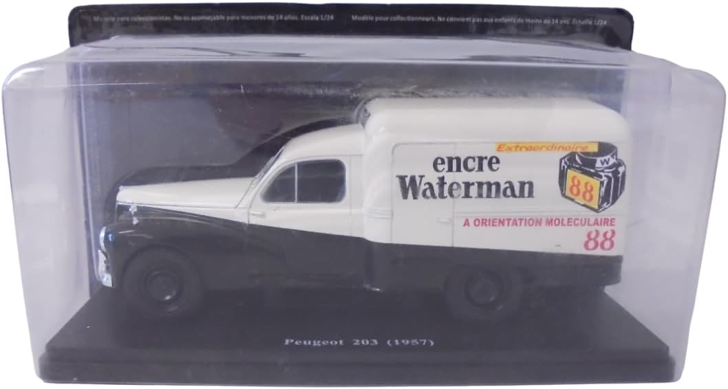 OPO 10 - Car Compatible with Peugeot 203 1957 Waterman Ink Scale 1/24 Hachette - 24P01