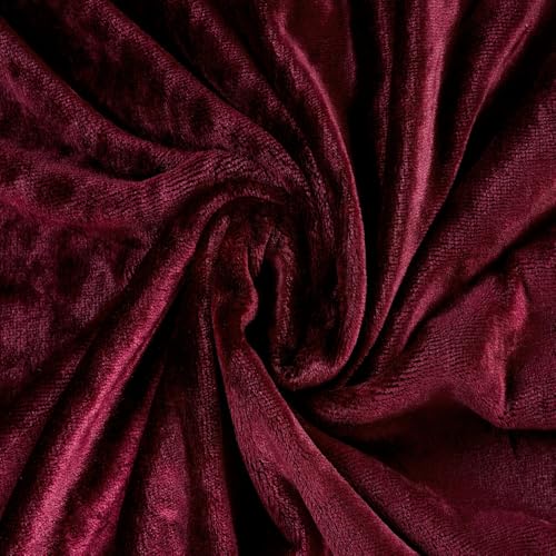 Image of ABRAZO AC Blanket | 300 GSM Lightweight Super Soft Cozy for Bed, Sofa, Couch, Travel & AC Room | Single Bed 160x220 cm | Solid Color | Breathable All-Season Comfort