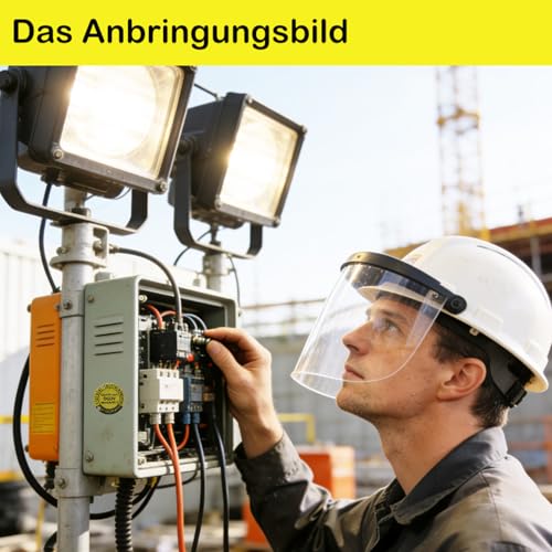 500 Stück DGUV V3 Prüfplaketten 2026-2031,φ30 mm Gelb auf Rolle mit Vollmetall-Lochzange - Beschichtetes Papier, wasser- & ölabweisend - Selbstklebende Prüfaufkleber für Elektrogeräte