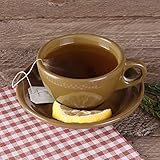 Elite Global Solutions DS-TAP Coffee Saucer, 5 5/8' Dia. x 1' h, Melamine, Tapenade (Pack of 6)