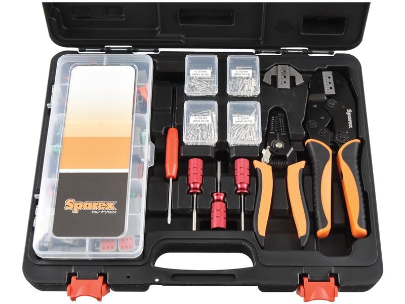 Deutsch DT Connector All-in-One Kit 181 pcs, Crimper & Tools for Repairs