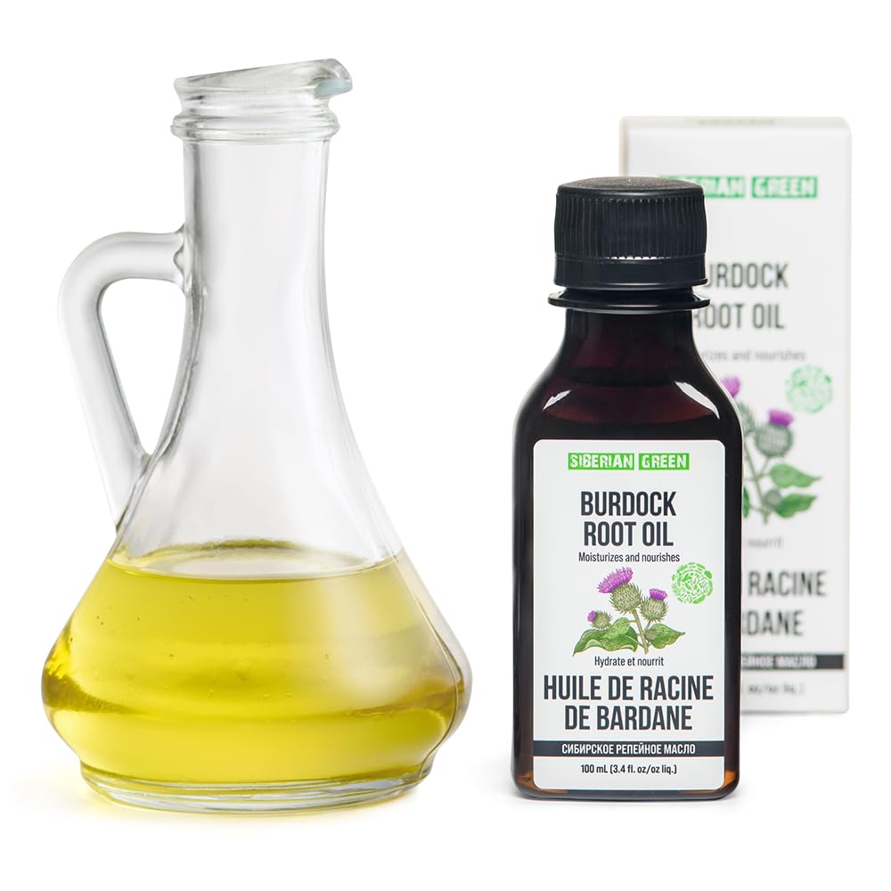 Burdock Oil, Pure and Natural Siberian Burdock Root Oil for Hair Care Skin Care, Easy to Apply Hair Oil for All Hair Types - Image 2