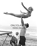 OnlyClassics Sexy Actress Sharon Tate Bikini Swimsuit Acrobatic 8X10 Photo Pinup Cheesecake