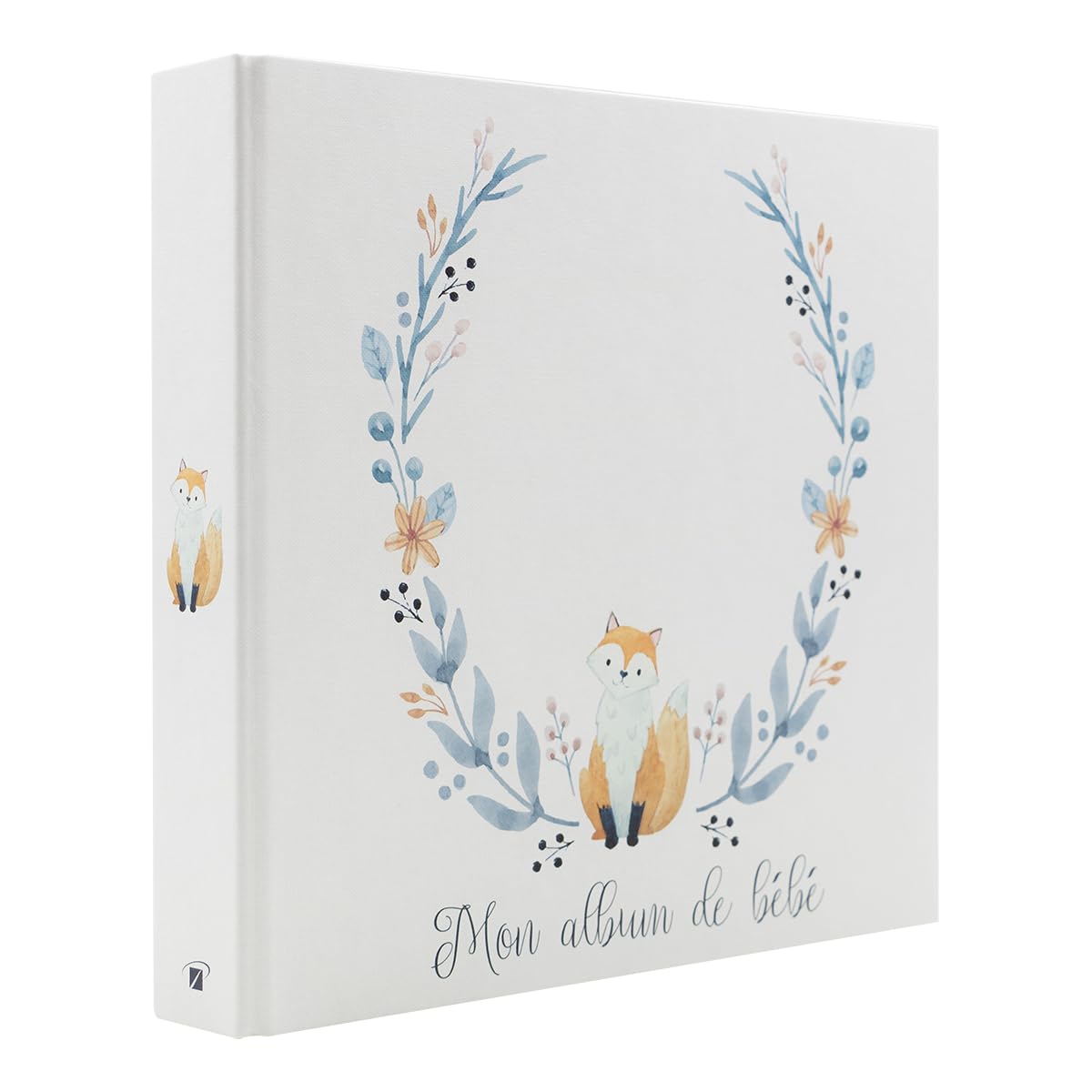 Album Photo pochettes Sasha renard 200 photos 10x15 cm Blanc Avec Espaces et 100 Pages pour Légender vos Souvenirs - Compatible 11,5x15 cm - Fabriqué en France