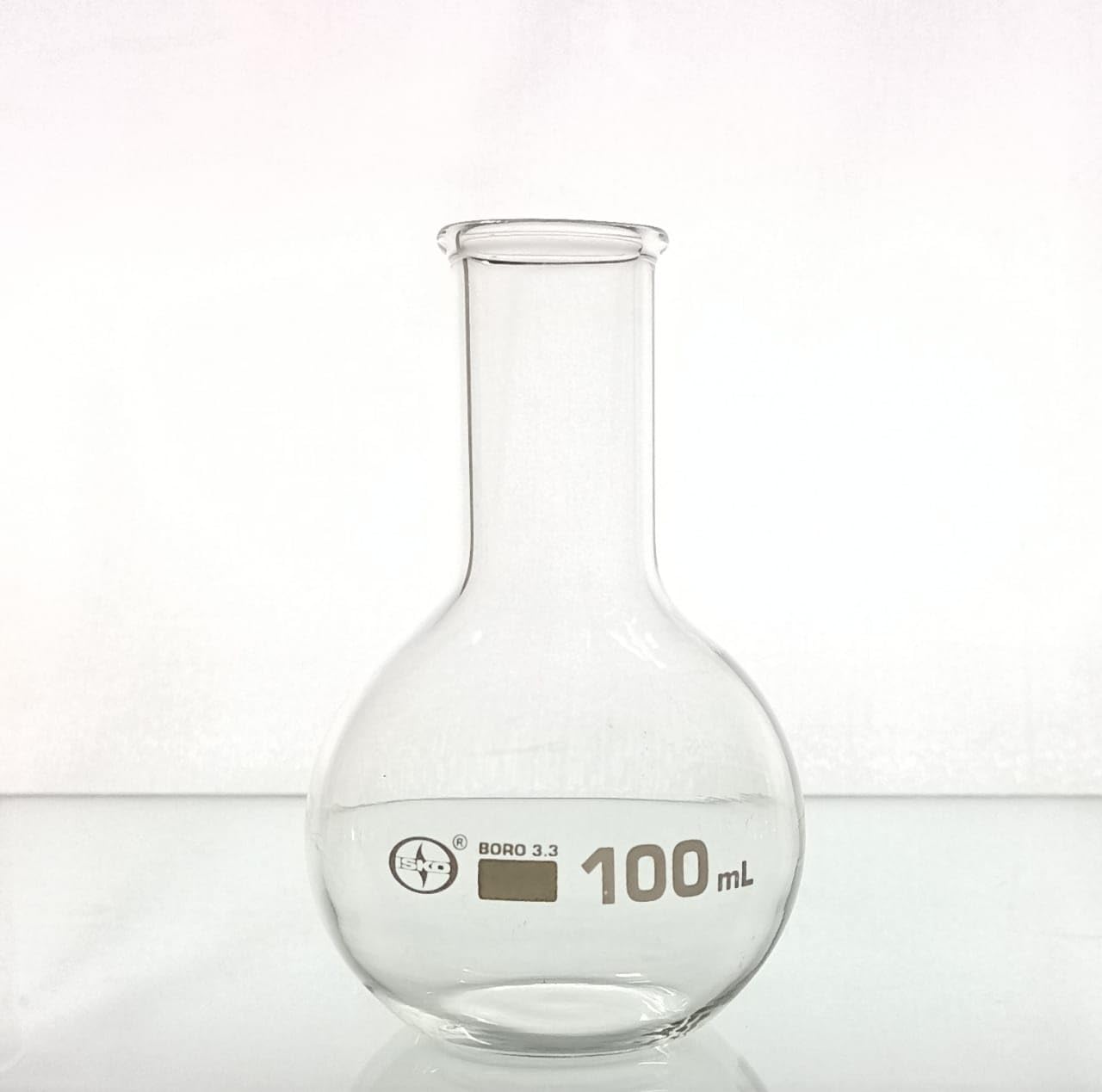ISKO® Borosilicate Glass Round Bottom Flask or boiling flask (100ml, 6) (B0B9YH729V) Amazon Price History, Amazon Price Tracker