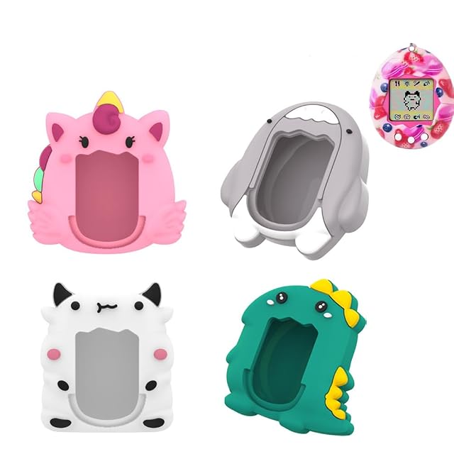 Foto 6 de 6 de Funda Protectora de Silicona para Tamagotchi Original Mascota Consola de Juegos Caricatura Funda Protectora…