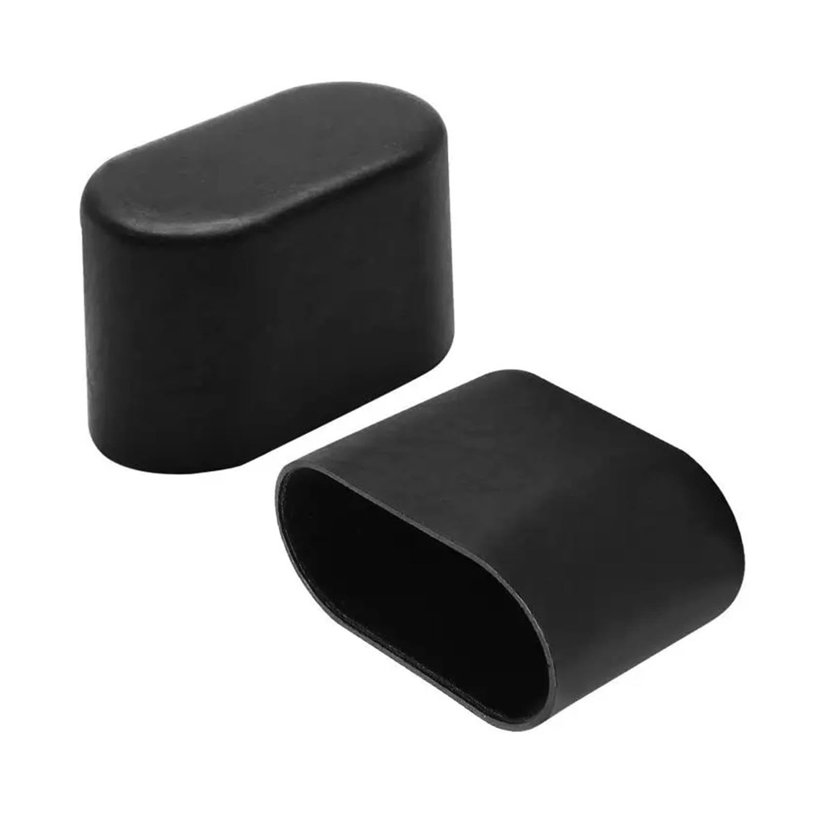 Protector Patas Sillas Tapas ovaladas de Goma for Patas de Silla, 48 Uds.