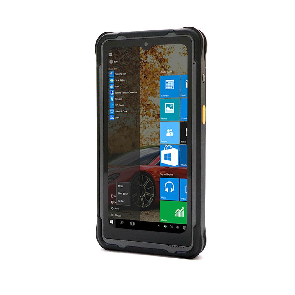 6,5 pollici Rugged Enterprise Win 10 IOT Jasper Lake N5100 Mini Tablet PC, 8GB RAM/128GB ROM, 4G LTE, GPS, NFC, SIM singola batteria 8000mAh, IP67 impermeabile industriale palmare PDA