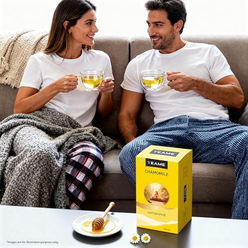Image of TE-A-ME Chamomile Tea, 100 Tea Bags (Pack of 3) | Chamomile Tea for Sleep