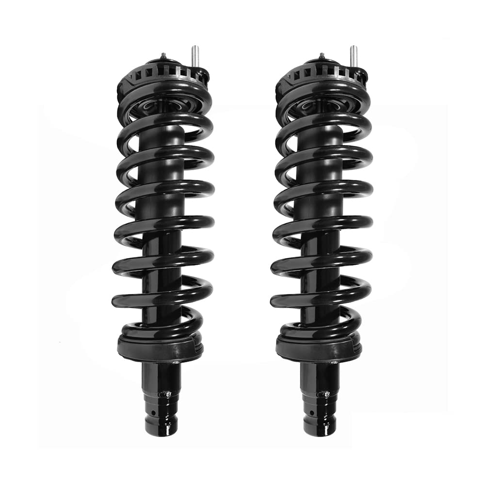COMPLETESTRUTS Front Quick Complete Strut Assemblies with Coil Springs Replacement for 2002-2009 GMC Envoy - Set of 2