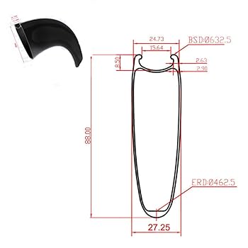 Amazon | カーボン リム カーボンリム 700C 3K,6K,12K,18K,蜂巢