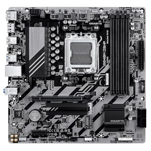 Carte mère DDR5 8200 MHz GIGABYTE B840M D3HP compatible socket AMD AM5