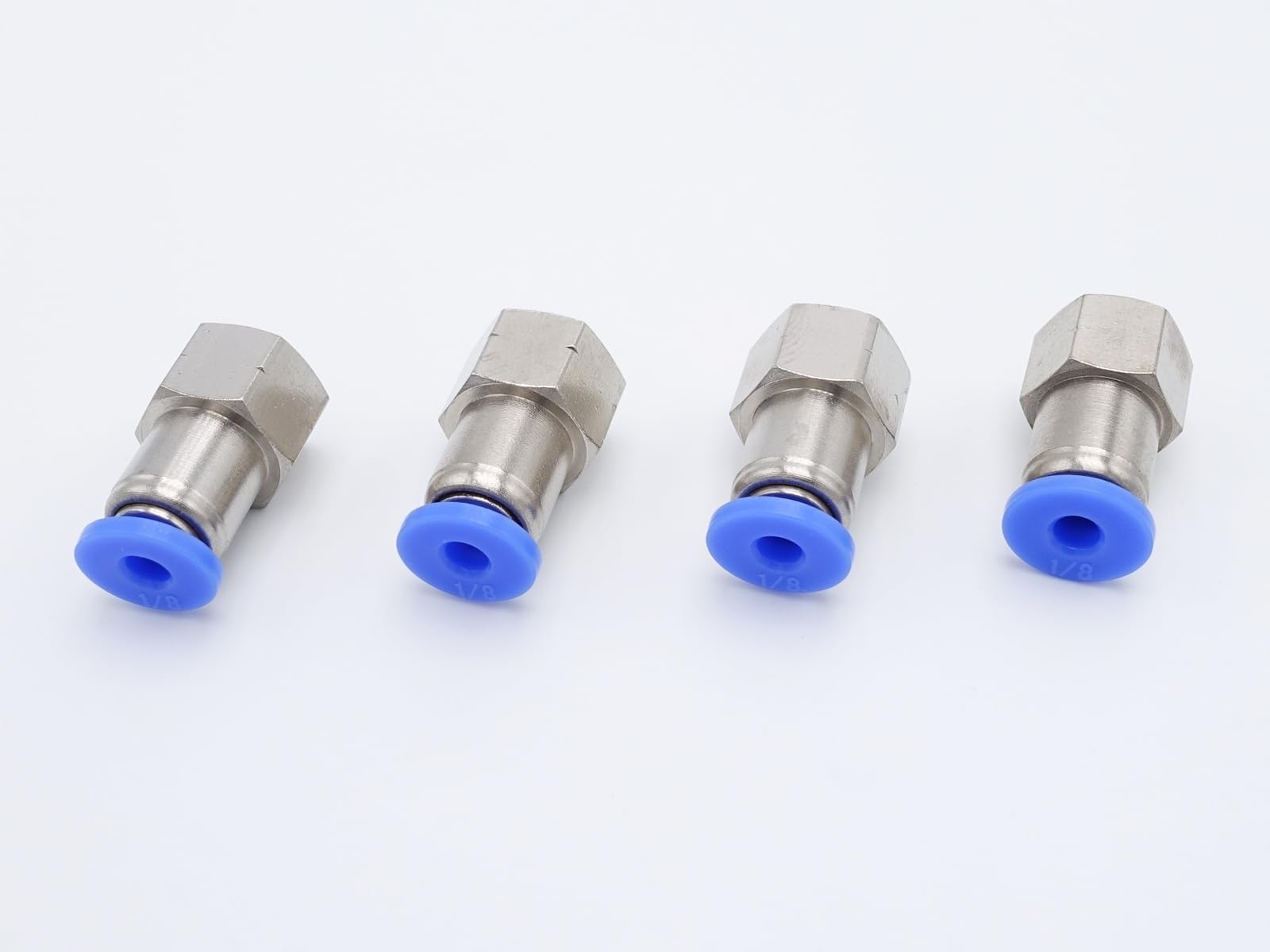 Raccord à pousser 1/8" anti-fuite pour connecter tube 0,3 cm et filetage NPT