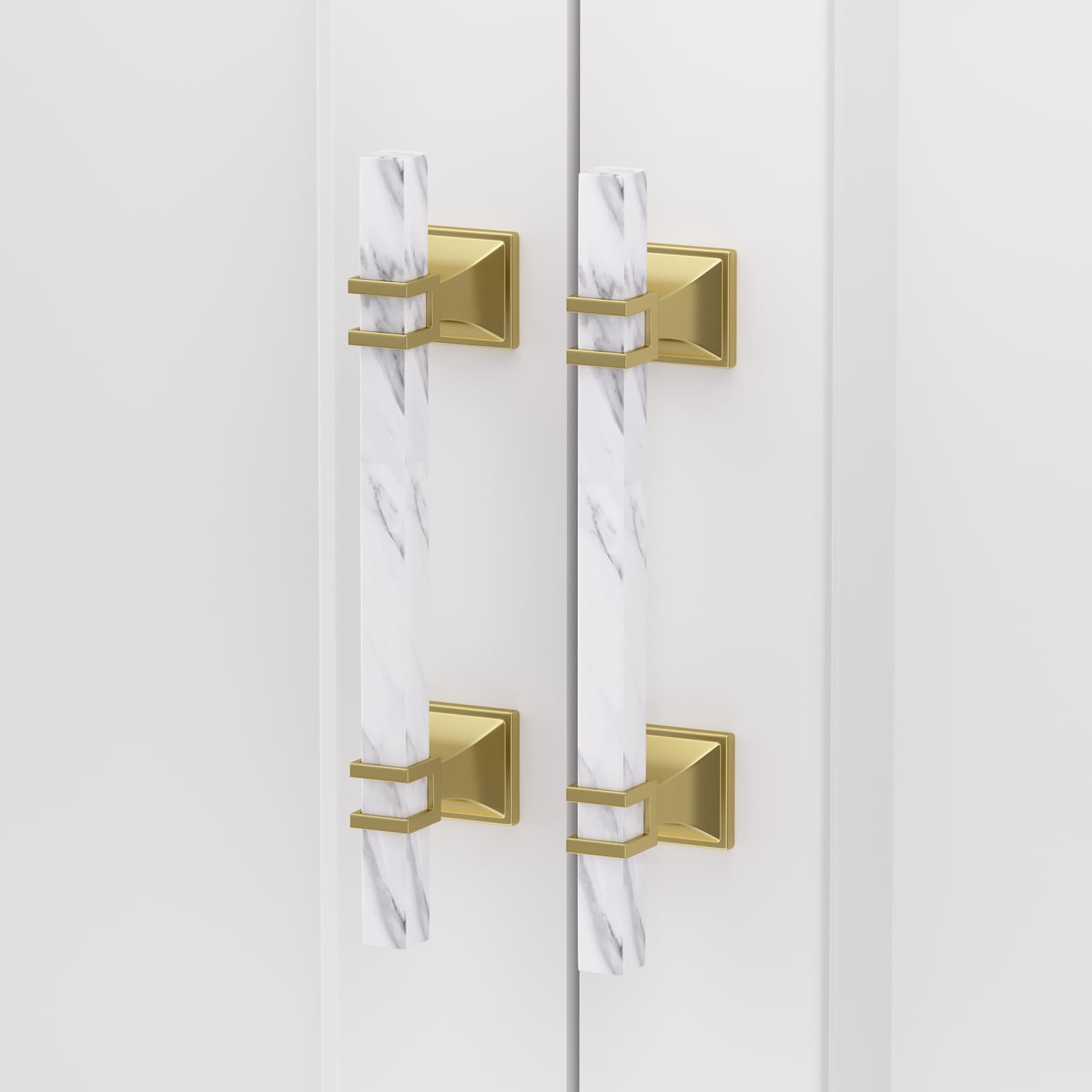 10 PièCes PoignéEs Noires pour Meubles Armoire Boutons et Boutons de