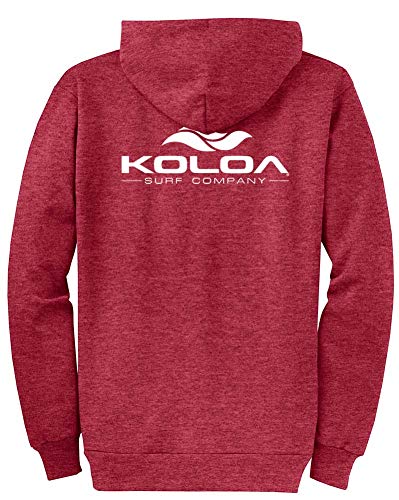 Joe's USA Koloa Full Zipper Wave Logo Hoodies in Adult Sizes: S-5XL2