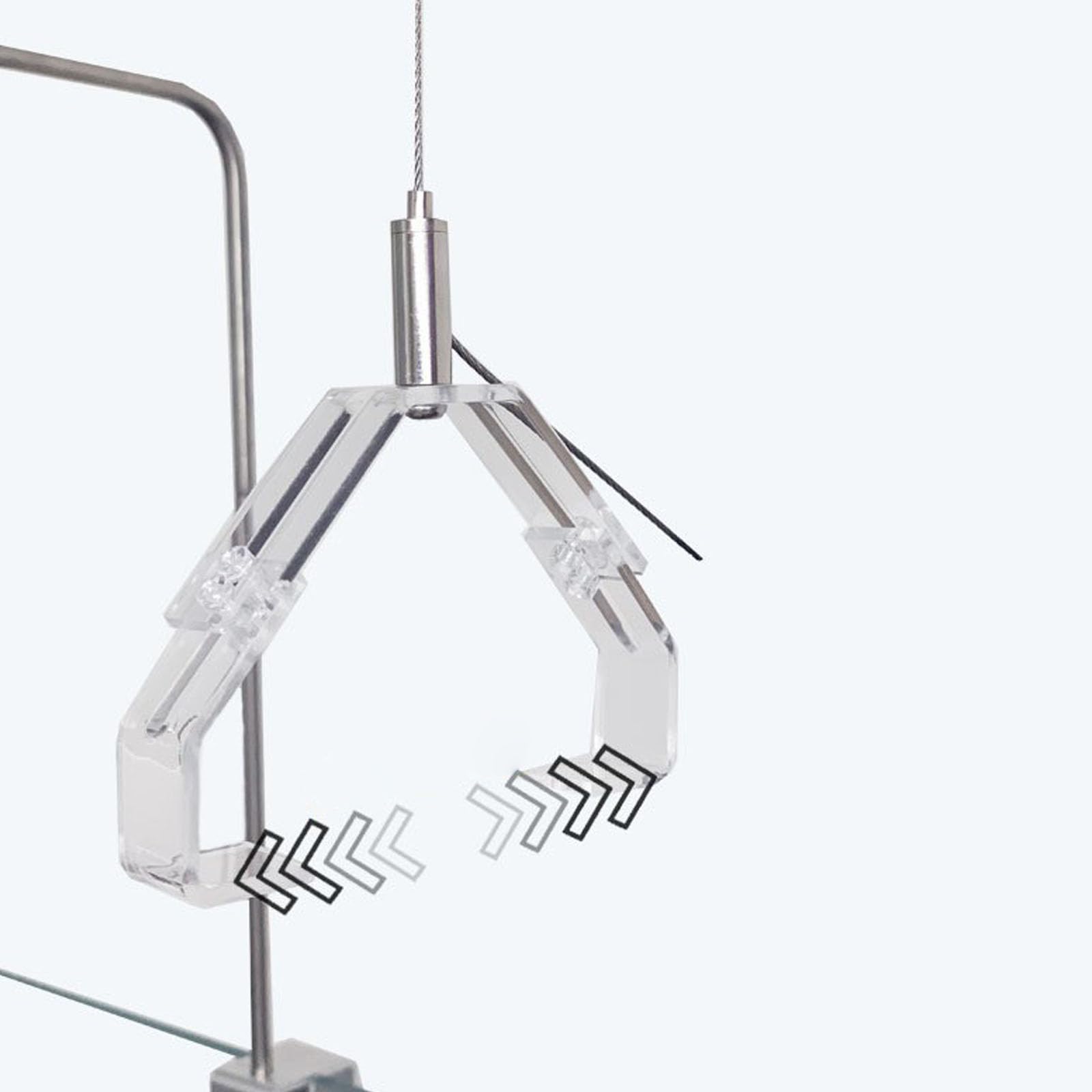 Supporti regolabili di illuminazione dei carri armati di pesce delle leghe di alluminio del supporto leggero degli acquari per il LED fluorescente