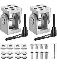 【juntamページ】 Amazon.com: JiGiU 2PCS Angle Connector Joint Connector 4040 Nut 8